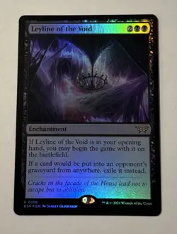 MTG Leyline of the Void - Duskmourn: House Of Horror FOIL LP - Image 1