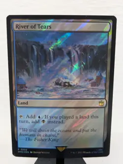 MTG - Dr. Who River of Tears Surge Foil Rare NM/M WHO - Image 1