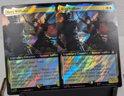 x2 - MTG - Doctor Who - Rory Williams - Extended Art - Surge Foil - 1028 NM Rare - Image 1