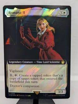 x2 - Romana II (Extended Art) (Surge Foil) - Universes Beyond: Doctor Who (WHO) - Image 2