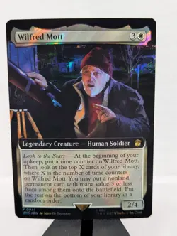 Wilfred Mott (Extended Art Surge 941) FOIL Doctor Who NM Rare - Image 2