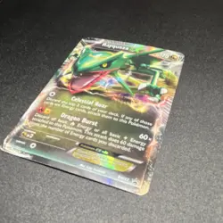 Pokemon Rayquaza EX BW47 Black Star Promo Full Art Holo 170 HP Dragon Burst - Image 2