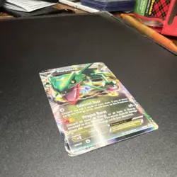 Pokemon Rayquaza EX BW47 Black Star Promo Full Art Holo 170 HP Dragon Burst - Image 3