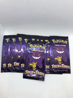 10 X Pokemon TCG - 2022 Trick Or Trade Booster Packs Halloween Sealed Pokemon - Image 1