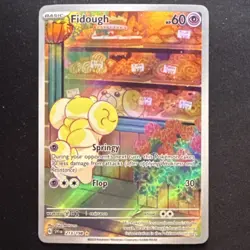 Fidough 213/198 Scarlet & Violet Full Art Illustration Rare Holo Pokemon NM - Image 1