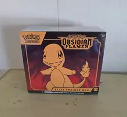 Pokemon Scarlet & Violet Obsidian Flames Elite Trainer Box ETB Sealed See Corner - Image 1