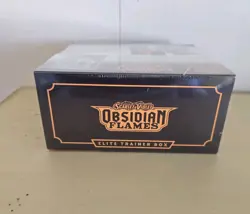 Pokemon Scarlet & Violet Obsidian Flames Elite Trainer Box ETB Sealed See Corner - Image 5