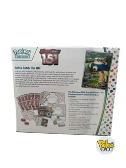 Pokemon TCG Scarlet & Violet 151 Pokemon Center Elite Trainer Box - NEW + SEALED - Image 3