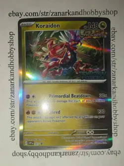 Pokemon Koraidon SVP 091 Black Star Promo NM - Image 2