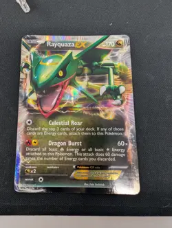 Pokemon TCG Rayquaza-EX Black & White BW47 Holo Promo - Image 4