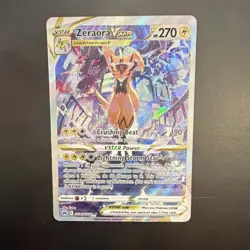 Pokemon Zeraora VSTAR GG43/GG70 Crown Zenith GG Full Art Holo - Image 1