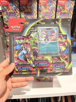 Pokemon Phantasmal Flames - Weavile 3-Pack Booster Blister Factory Sealed NEW - Image 1