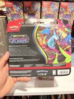 Pokemon Phantasmal Flames - Weavile 3-Pack Booster Blister Factory Sealed NEW - Image 2