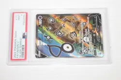 Pokemon 2022 - Silver Tempest Unown V (Alternate Full Art) #177/195 PSA Graded 9 - Image 5