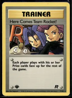 Here Comes Team Rocket! (71) 71/82 Pokemon Team Rocket 1st edition Non Holo - Image 1