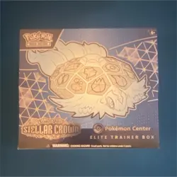 Pokemon Scarlet & Violet Stellar Crown Elite Trainer Box Pokemon Center English - Image 1