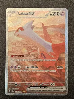 Pokemon Latias ex 239/191 SSP EN Special Illustration Rare Full Art Holo 210 HP - Image 1
