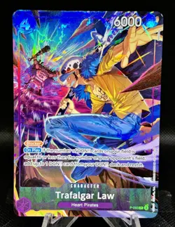 Trafalgar Law (Illustration Box Vol.6) P-093 One Piece Promotion Card Foil! Rare - Image 1