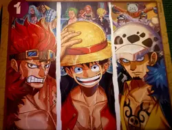 One Piece TCG Pirate League Store Promo Luffy Law Kid Nami Zoro Sanji Op05-076 - Image 1