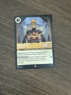 Disney Lorcana Promo Card The Queen - Conceited Ruler - 3/P3 Cold Foil - Image 1