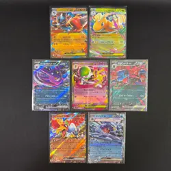 Pokemon TCG Japanese EX Lot Gengar Dragonite Garchomp Lucario Ho-Oh 7 Cards NM - Image 1