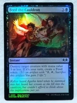 Feed the Cauldron 91 Wilds of Eldraine Foil Magic The Gathering - Image 2