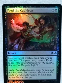 Feed the Cauldron 91 Wilds of Eldraine Foil Magic The Gathering - Image 4