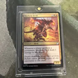 MTG Mayhem Devil - Ravnica Remastered (RVR) #199 Magic the Gathering - Image 3