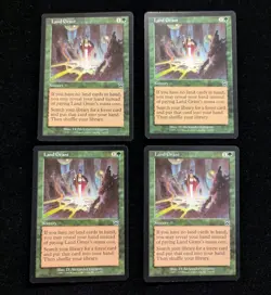 Land Grant Mercadian Masques x4 Playset LP MTG - English - Image 1
