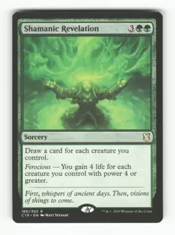 Shamanic Revelation R Commander 2019 180 LP Normal MTG - Image 1