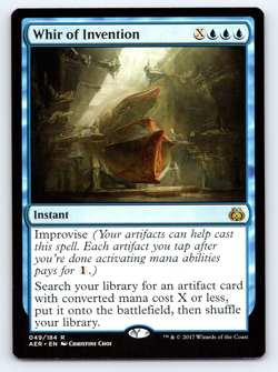 Whir of Invention - Aether Revolt - MTG - Image 1