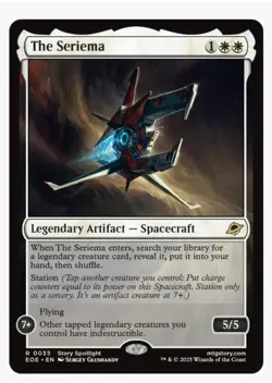 The Seriema Regular 0035 Rare NM MTG Edge of Eternities EOE - Image 1