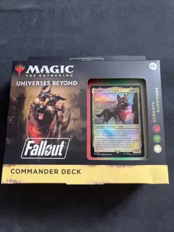 Magic The Gathering MTG Universe Beyond Scrappy Survivors Fallout Commander Deck - Image 1