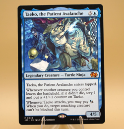 Taeko, the Patient Avalanche | #39 | Mythic | Regular | FDN Jumpstart J25 | MTG - Image 1