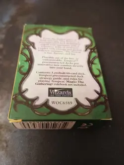 MTG The Rath Cycle Tempest The Swarm Preconstructed Deck Unused - Image 2