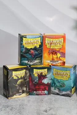 Dragon shield Sleeves Bundle With Perfect Fit Inner Sleeves 5 100 Count Boxes - Image 3