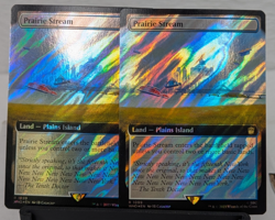 x2 - Prairie Stream - Surge Foil - Extended Art 1099 R Surge Foil Doctor Who - Image 1