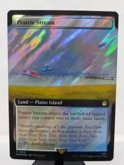 x2 - Prairie Stream - Surge Foil - Extended Art 1099 R Surge Foil Doctor Who - Image 2