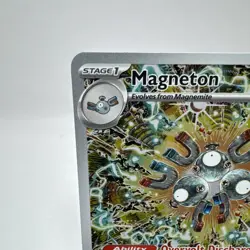 Magneton ⚡ SVP 159 Pokemon TCG Surging Sparks Black Star Promo Card, Sealed - Image 3