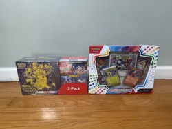 Pokemon Surging Sparks LOT Costco 2-Pack Bundle + Grand Adventure Collection Box - Image 2