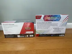Pokemon Surging Sparks LOT Costco 2-Pack Bundle + Grand Adventure Collection Box - Image 3