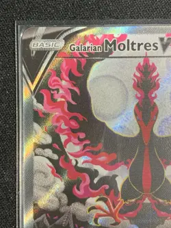 Pokemon TCG Galarian Moltres v Alt Art SWSH Chilling Reign 177/198 - NM - Image 2