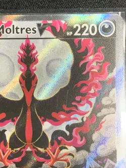 Pokemon TCG Galarian Moltres v Alt Art SWSH Chilling Reign 177/198 - NM - Image 3