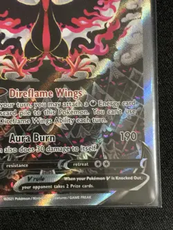 Pokemon TCG Galarian Moltres v Alt Art SWSH Chilling Reign 177/198 - NM - Image 5