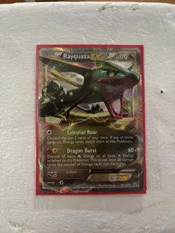 Rayquaza EX - 85/124 - Ultra Rare - Dragons Exalted - Pokemon Card Never Played - Image 1