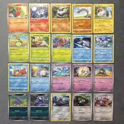 Pokemon Cards Lot Mimikyu. Onix Ekans Grimer 151. Lilligant Brianne tinkaton + - Image 1