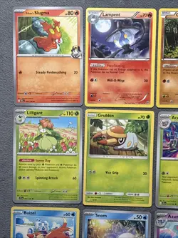 Pokemon Cards Lot Mimikyu. Onix Ekans Grimer 151. Lilligant Brianne tinkaton + - Image 2