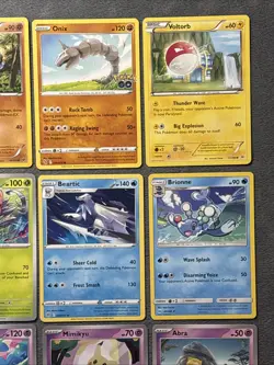 Pokemon Cards Lot Mimikyu. Onix Ekans Grimer 151. Lilligant Brianne tinkaton + - Image 4