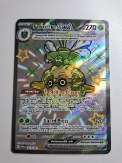 Pokemon - Forretress ex 212/091 - Paldean Fates - Shiny Ultra Rare - NM - Image 4