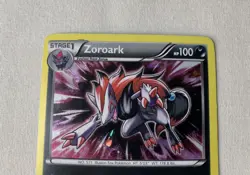 Zoroark Rare Holographic Black And White Set Promo Pokemon Card BW09 (2011) - Image 4